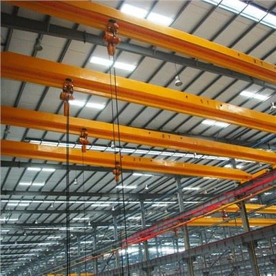 Explosionssäker enbalks traverskran med explosionssäker elektrisk kedjelyft