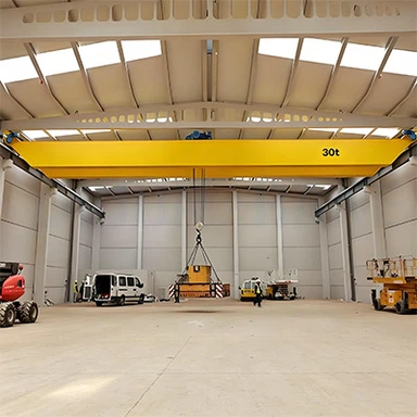 30 ton dubbelbalk traverskran